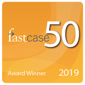 FastCase50 Award Winner 2019