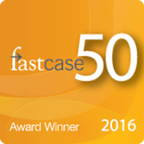FastCase50 Award Winner 2016